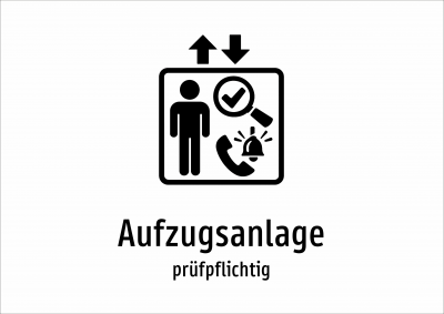 Aufzugsanlage - prüfpflichtig