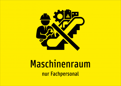 Maschinenraum - nur Fachpersonal