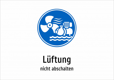 Lüftung - nicht abschalten
