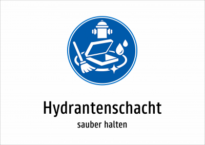 Hydrantenschacht - sauber halten