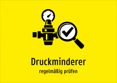 Druckminderer - regelmäßig prüfen