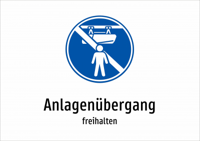 Anlagenübergang - freihalten