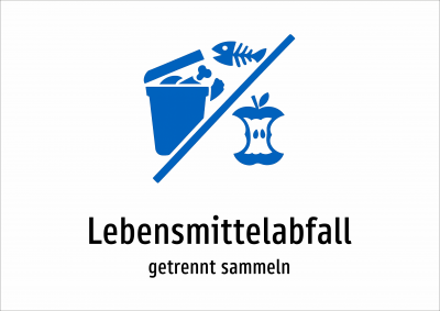 Lebensmittelabfall - getrennt sammeln