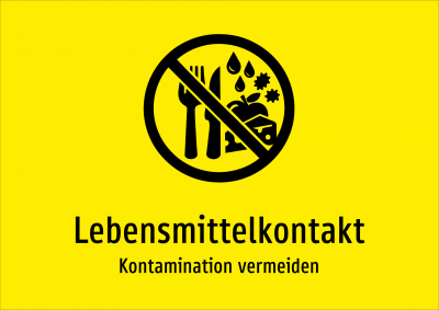 Lebensmittelkontakt - Kontamination vermeiden