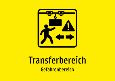 Transferbereich - Gefahrenbereich