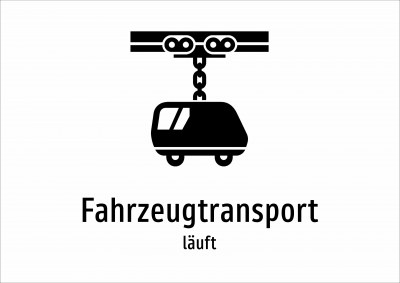 Fahrzeugtransport - läuft