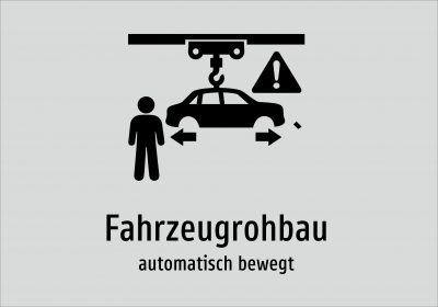 Fahrzeugrohbau - automatisch bewegt
