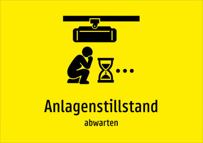 Anlagenstillstand - abwarten