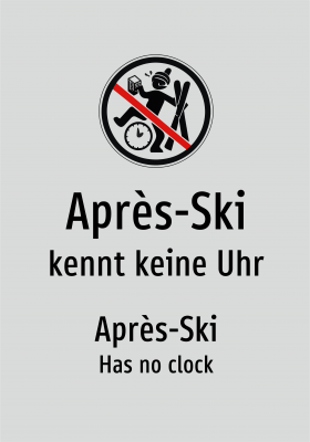 Après-Ski - kennt keine Uhr
