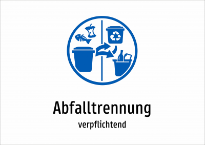 Abfalltrennung - verpflichtend