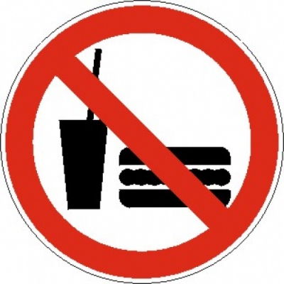 Essen und Trinken Verboten