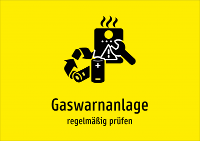 Gaswarnanlage - regelmäßig prüfen