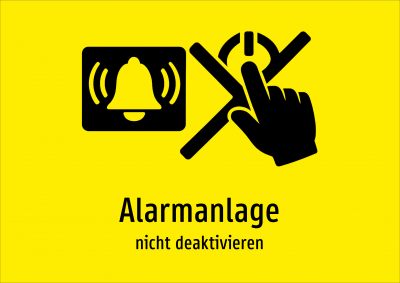 Alarmanlage - nicht deaktivieren