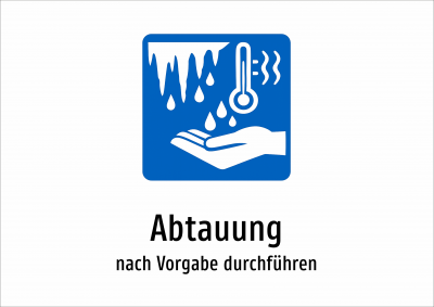 Abtauung - nach Vorgabe durchführen