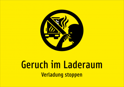 Geruch im Laderaum - Verladung stoppen