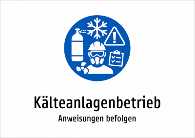 Kälteanlagenbetrieb - Anweisungen befolgen
