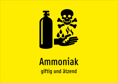Ammoniak - giftig und ätzend