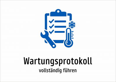 Wartungsprotokoll - vollständig führen