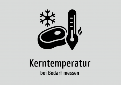 Kerntemperatur - bei Bedarf messen