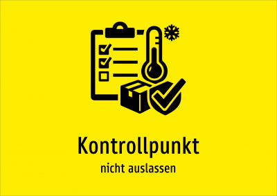 Kontrollpunkt - nicht auslassen