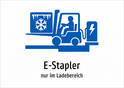 E-Stapler - nur im Ladebereich