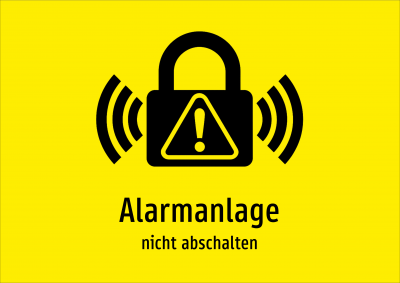 Alarmanlage - nicht abschalten