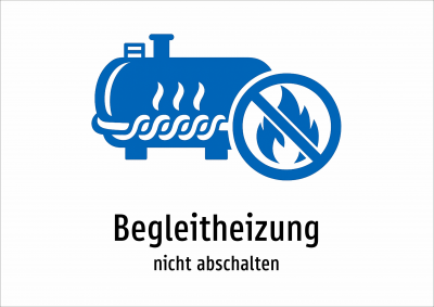 Begleitheizung - nicht abschalten