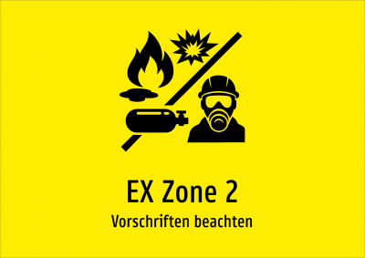 EX Zone 2 - Vorschriften beachten