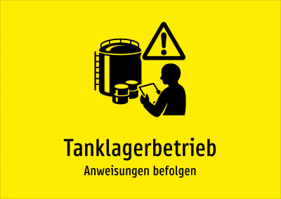 Tanklagerbetrieb - Anweisungen befolgen