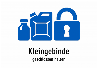 Kleingebinde - geschlossen halten