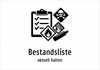 Bestandsliste - aktuell halten