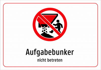 Aufgabebunker - nicht betreten