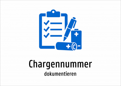 Chargennummer - dokumentieren