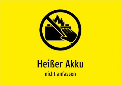 Heißer Akku - nicht anfassen