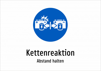 Kettenreaktion - Abstand halten