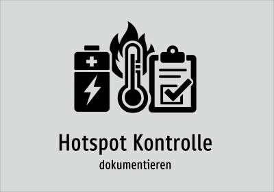 Hotspot Kontrolle - dokumentieren