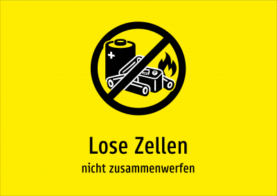 Lose Zellen - nicht zusammenwerfen