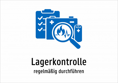 Lagerkontrolle - regelmäßig durchführen