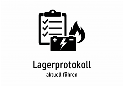 Lagerprotokoll - aktuell führen