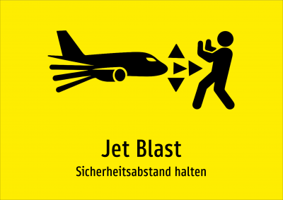 Jet Blast - Sicherheitsabstand halten