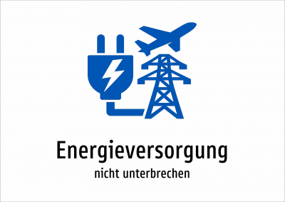Energieversorgung - nicht unterbrechen