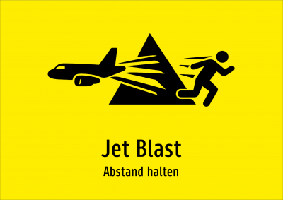 Jet Blast - Abstand halten