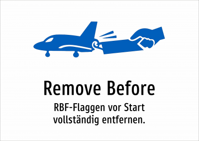Remove Before - RBF-Flaggen vor Start vollständig entfernen.
