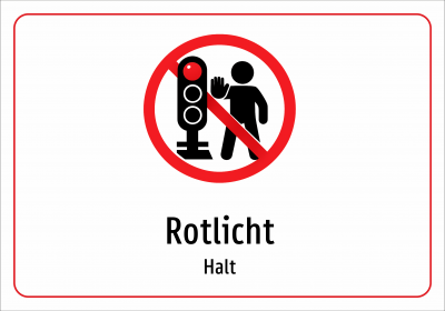 Rotlicht - Halt
