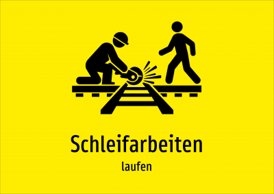 Schleifarbeiten - laufen