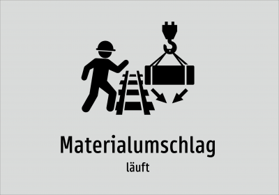 Materialumschlag - läuft