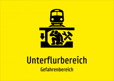 Unterflurbereich - Gefahrenbereich