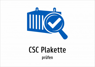 CSC Plakette - prüfen