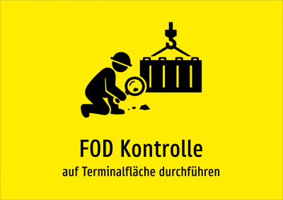 FOD Kontrolle - auf Terminalfläche durchführen