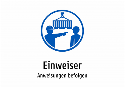 Einweiser - Anweisungen befolgen